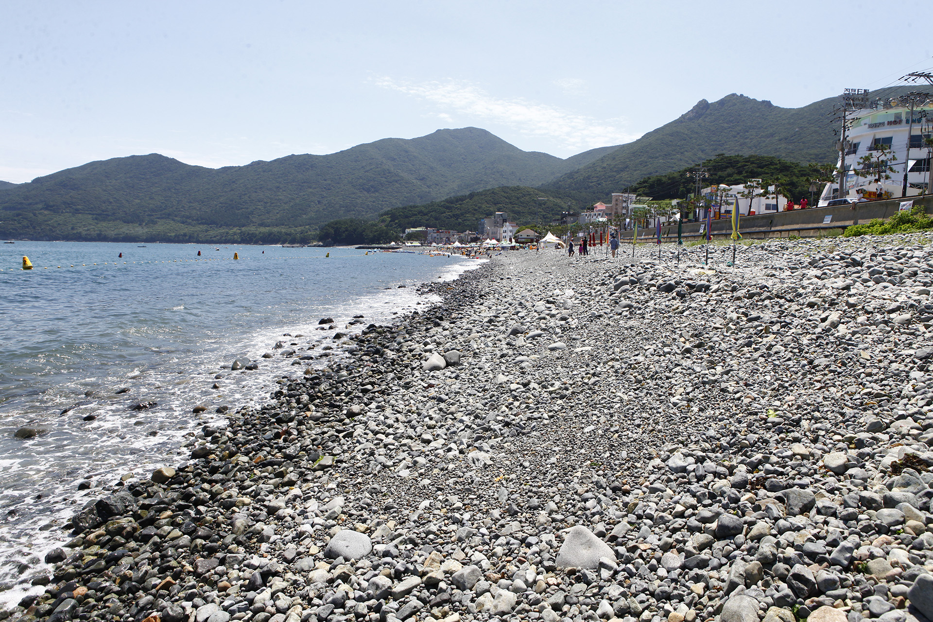 학동 흑진주 몽돌해변